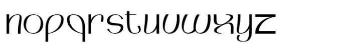 Opalique Light Font LOWERCASE