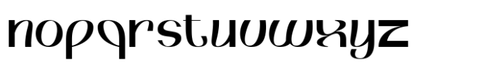 Opalique Medium Font LOWERCASE
