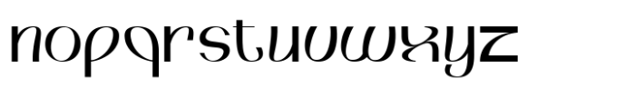 Opalique Regular Font LOWERCASE