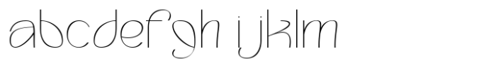 Opalique Thin FONT