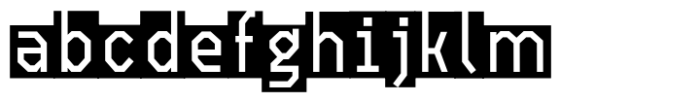 Open TECH Neue Invert FONT