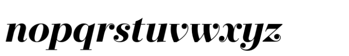 Operetta 12 Bold Italic Font LOWERCASE