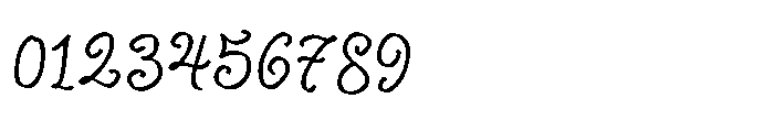 Ophelia Story Font OTHER CHARS