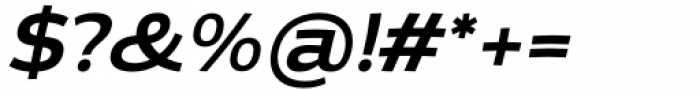 Opkrop Medium Italic Font OTHER CHARS