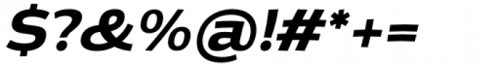Opkrop Semi Bold Italic Font OTHER CHARS
