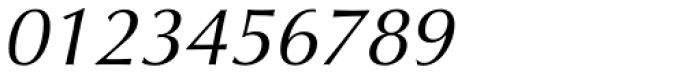 Optima Cyrillic Oblique Font OTHER CHARS