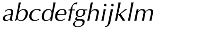Optima Pro Cyrillic Oblique Font LOWERCASE