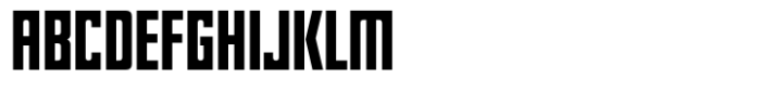 Optoisolator Font UPPERCASE