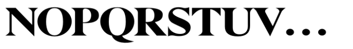 Opulence Font UPPERCASE