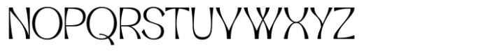 Opulent Ascend Thin Font UPPERCASE