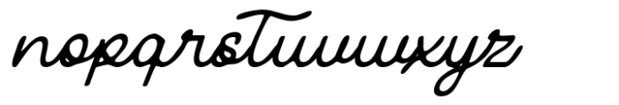 Opulent Floral Font LOWERCASE