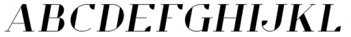 Opulent Italic Font LOWERCASE