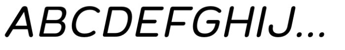 Opun Loop Italic Font UPPERCASE