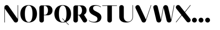 Opun Lux Extra Bold Font UPPERCASE