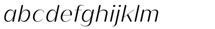 Opun Lux Light Italic FONT