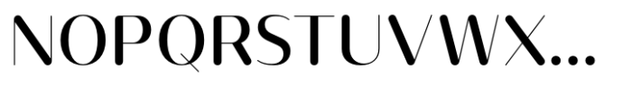 Opun Lux Medium Font UPPERCASE