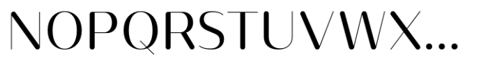 Opun Lux Regular Font UPPERCASE