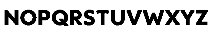 OPSAndEver Black Font UPPERCASE