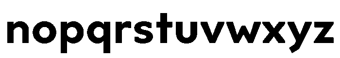 OPSAndEver Bold Font LOWERCASE