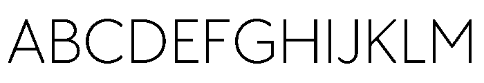 OPSAndEver Light Font UPPERCASE