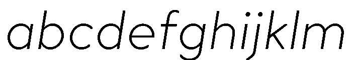 OPSAndEver LightItalic FONT