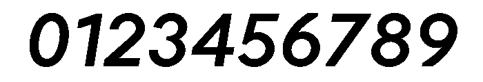 OPSAndEver MediumItalic Font OTHER CHARS