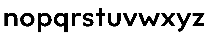 OPSAndEver Medium Font LOWERCASE