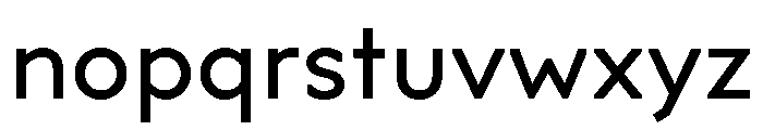OPSAndEver Regular Font LOWERCASE