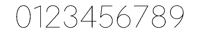 OPSAndEver Thin Font OTHER CHARS