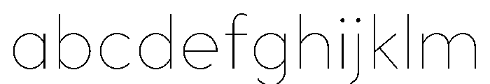 OPSAndEver Thin FONT