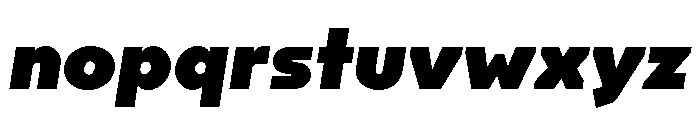 OPSAndEverUltra Italic Font LOWERCASE