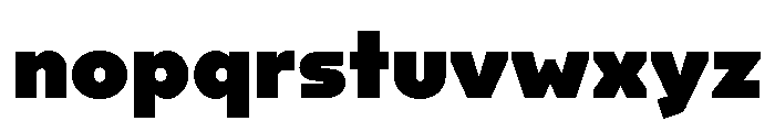 OPSAndEverUltra Regular Font LOWERCASE