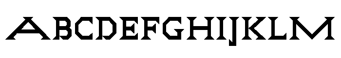 OPSCapitalisBrutalis Regular Font UPPERCASE