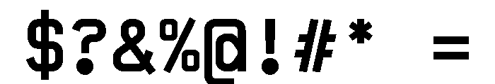OPSCubic Bold Font OTHER CHARS