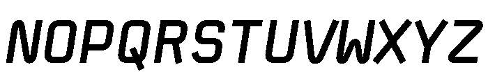 OPSCubic BoldItalic Font UPPERCASE