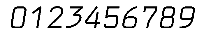 OPSCubic Italic Font OTHER CHARS