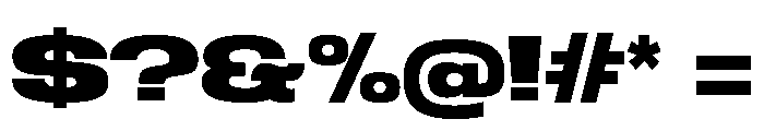 OPSFacitype Regular Font OTHER CHARS