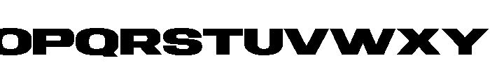OPSFacitype Regular Font UPPERCASE