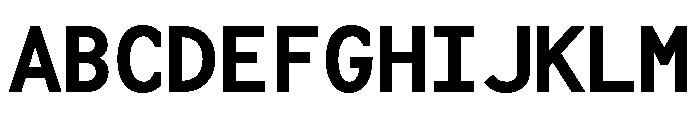 OPSFavorite Bold Font UPPERCASE