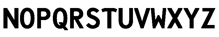 OPSFavorite Bold Font UPPERCASE