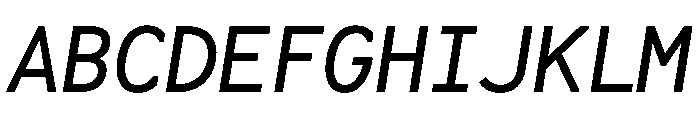 OPSFavorite Italic Font UPPERCASE