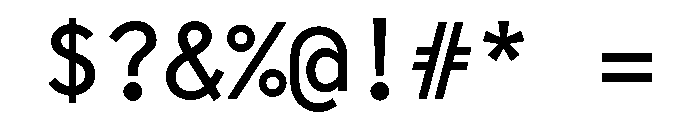 OPSFavorite Regular Font OTHER CHARS
