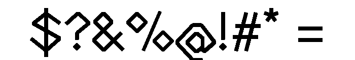 OPSGrotesko Regular Font OTHER CHARS