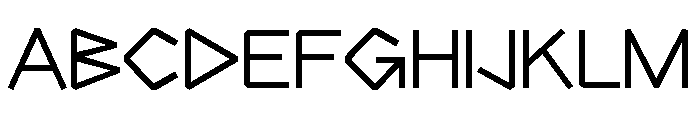 OPSGrotesko Regular Font UPPERCASE