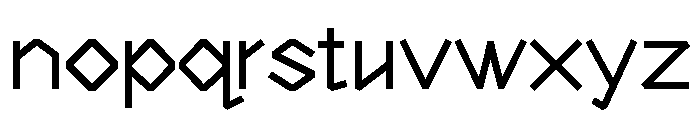OPSGrotesko Regular Font LOWERCASE