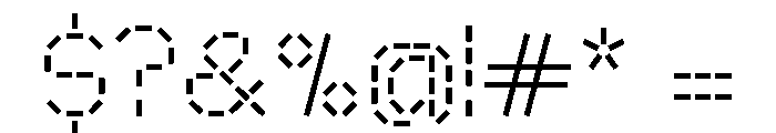 OPSKappla Regular Font OTHER CHARS