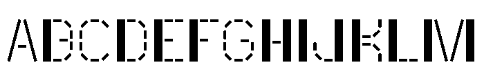 OPSKappla Regular Font UPPERCASE