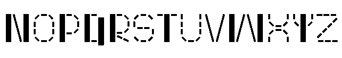 OPSKappla Regular Font UPPERCASE