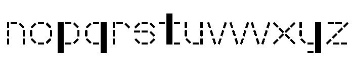 OPSKappla Regular Font LOWERCASE