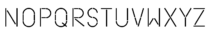 OPSPastPerfect Regular Font UPPERCASE